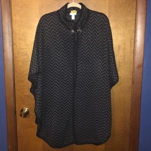 Chico’s Size L/XL Cape